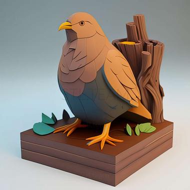 3D model Hatoful Boyfriend game (STL)